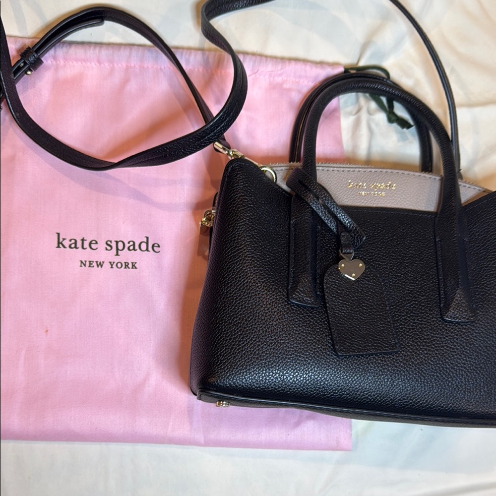 Kate Spade Black and Taupe Women's Bag